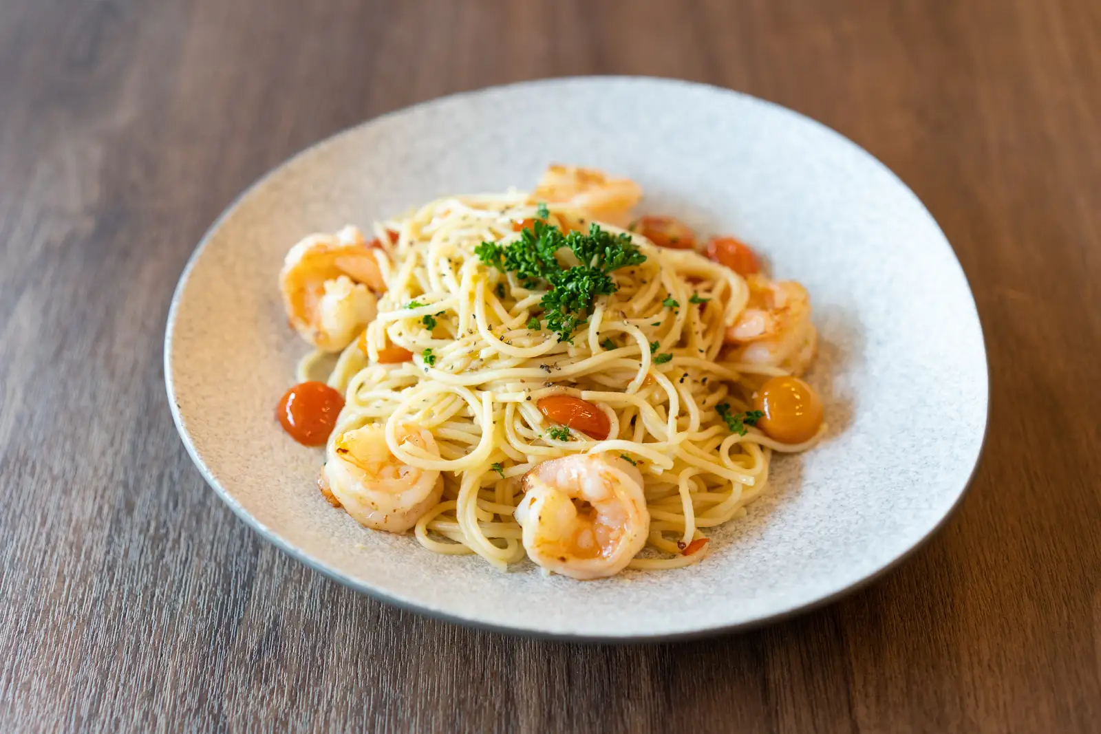 Spaghetti Gamberi Aglio